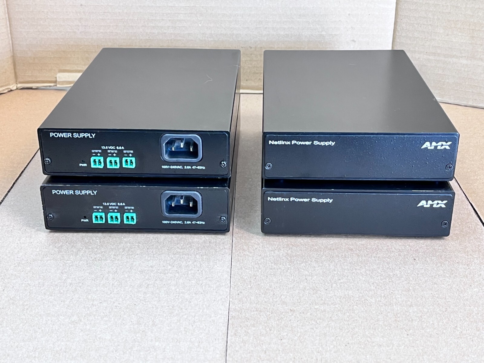 Lot of 4 AMX Netlinx FG-423-41 AP5431X 13.5VDC Power Supply Supplies
