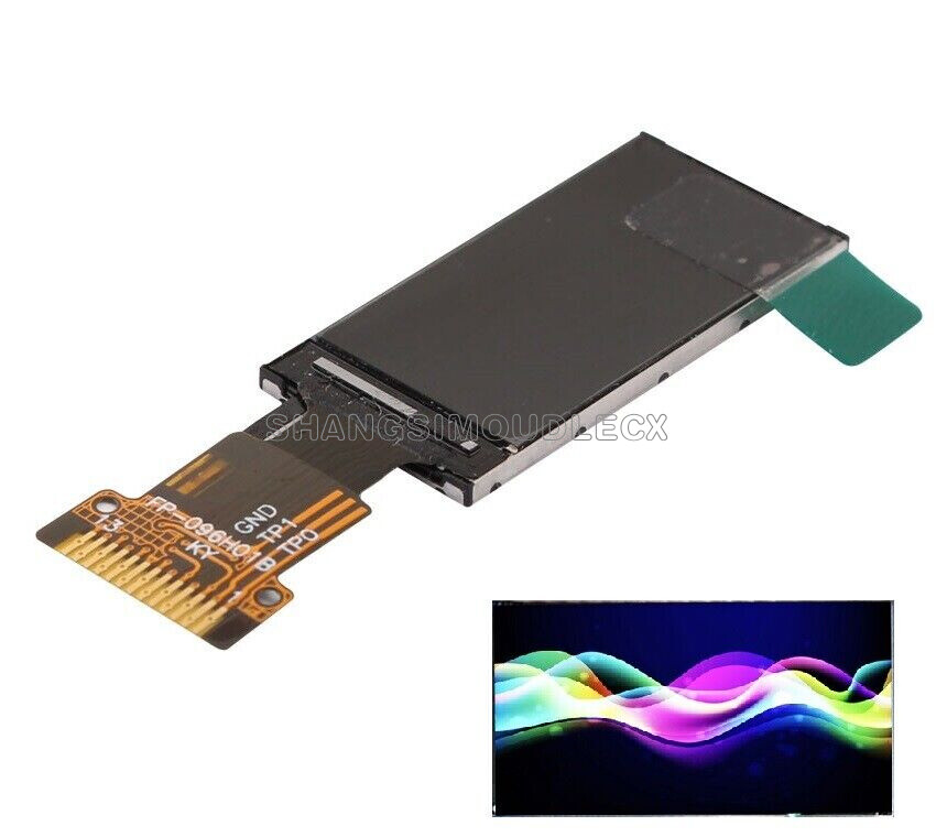 0.96" IPS Display 0.96 Inch TFT LCD Display Screen Module 80*160 ST7735