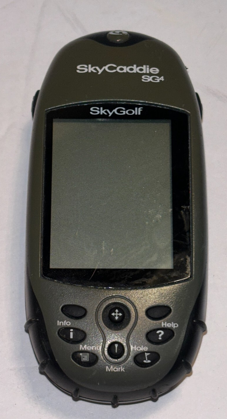 SkyGolf SkyCaddie SG4 Green/Black LCD Handheld Golf GPS Range Finder