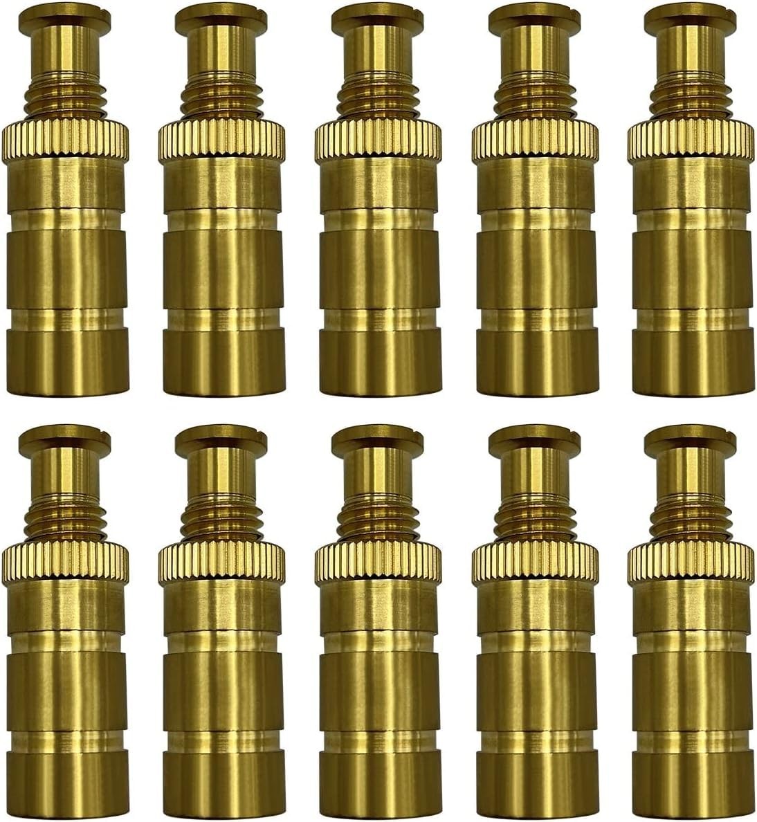 Pool Safety Cover Brass Anchors for Concrete and Pavers - 10 Pack - Universal...