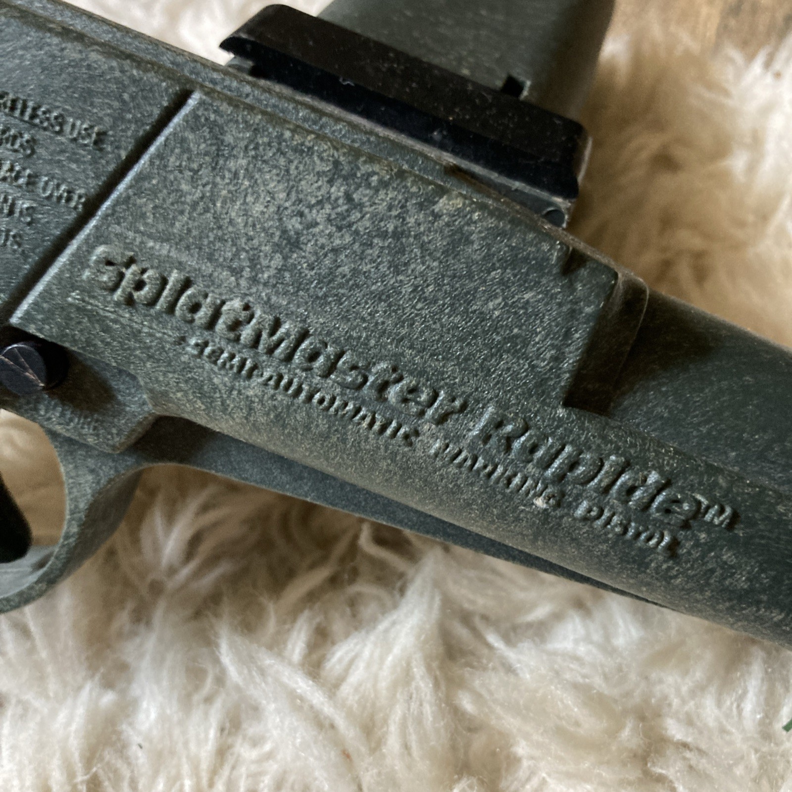 Vintage Splatmaster Rapide Marking Pistol Semi Automatic Paintball