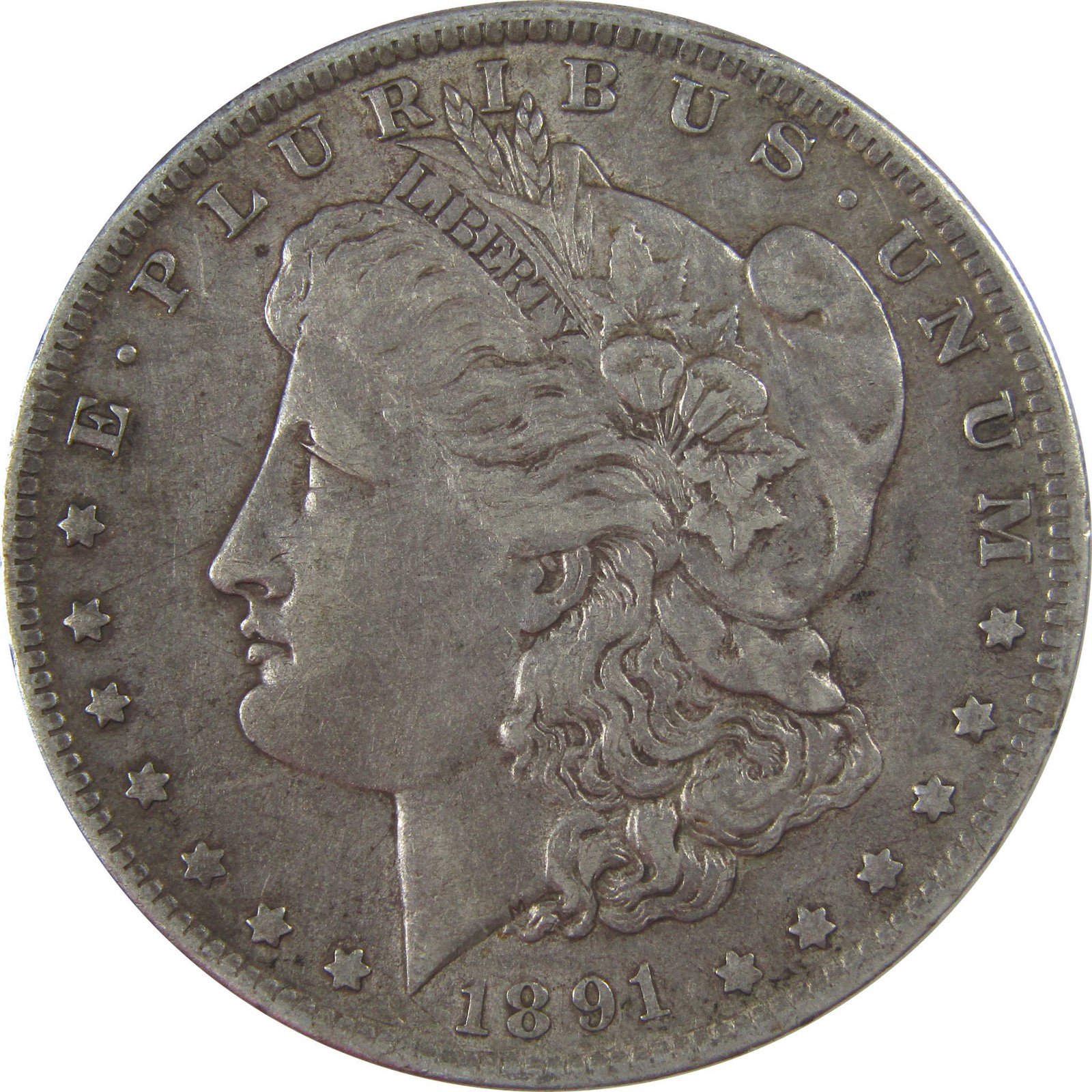 1891 O Morgan Dollar XF EF Extremely Fine Silver $1 Coin SKU:CPC1171