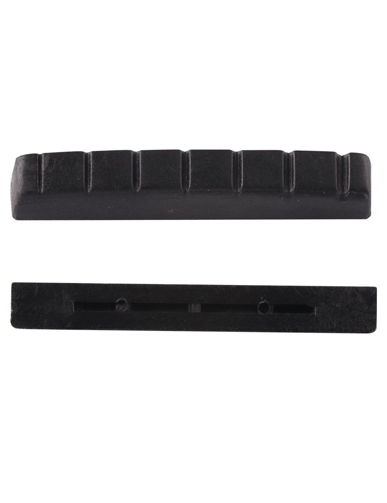Metallor 7 String Graphite Guitar Nut Pre-Slotted Top for 7 Black