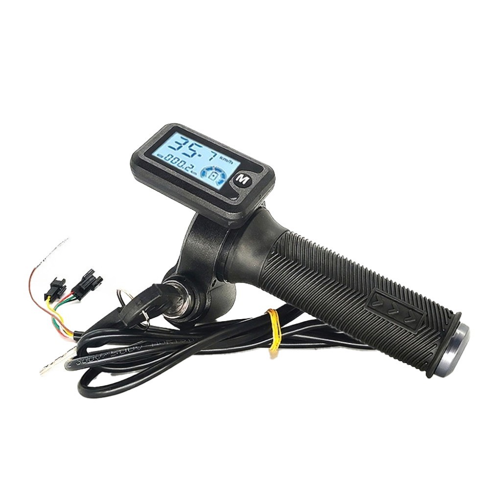 6-Pin Hall Effect Throttle Grip for Electric Scooter and EBike 22.2mm Bar