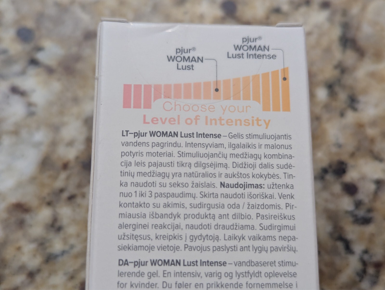 Pjur Woman Lust Intense Orgasm Gel 15ml exp: 03/2028 NIB