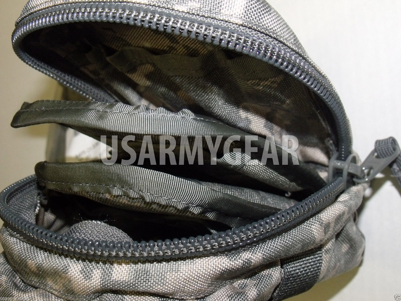 NEW Made in USA ACU MOLLE ll US.Army Leaders Utility Admin Pouch Set w Inserts