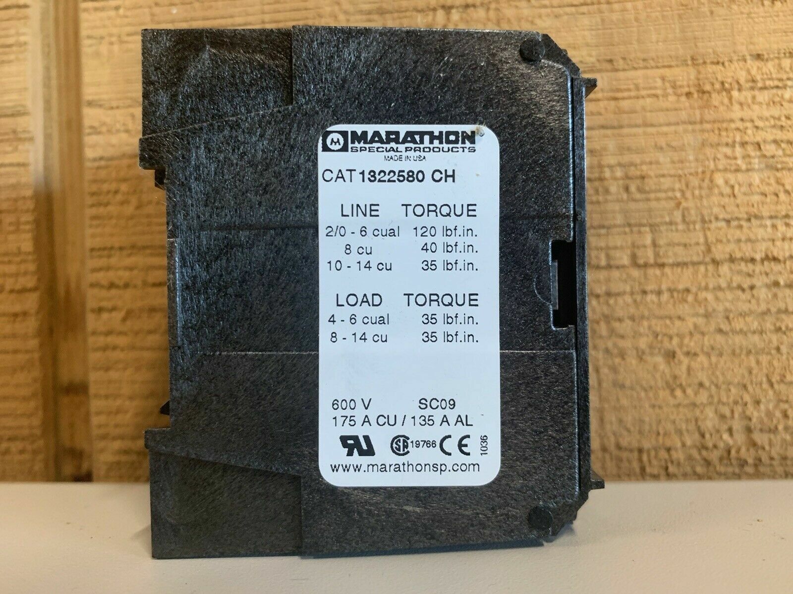 Marathon 1322580 Power Distribution Terminal Block (NEW) *FREE SHIPPING*