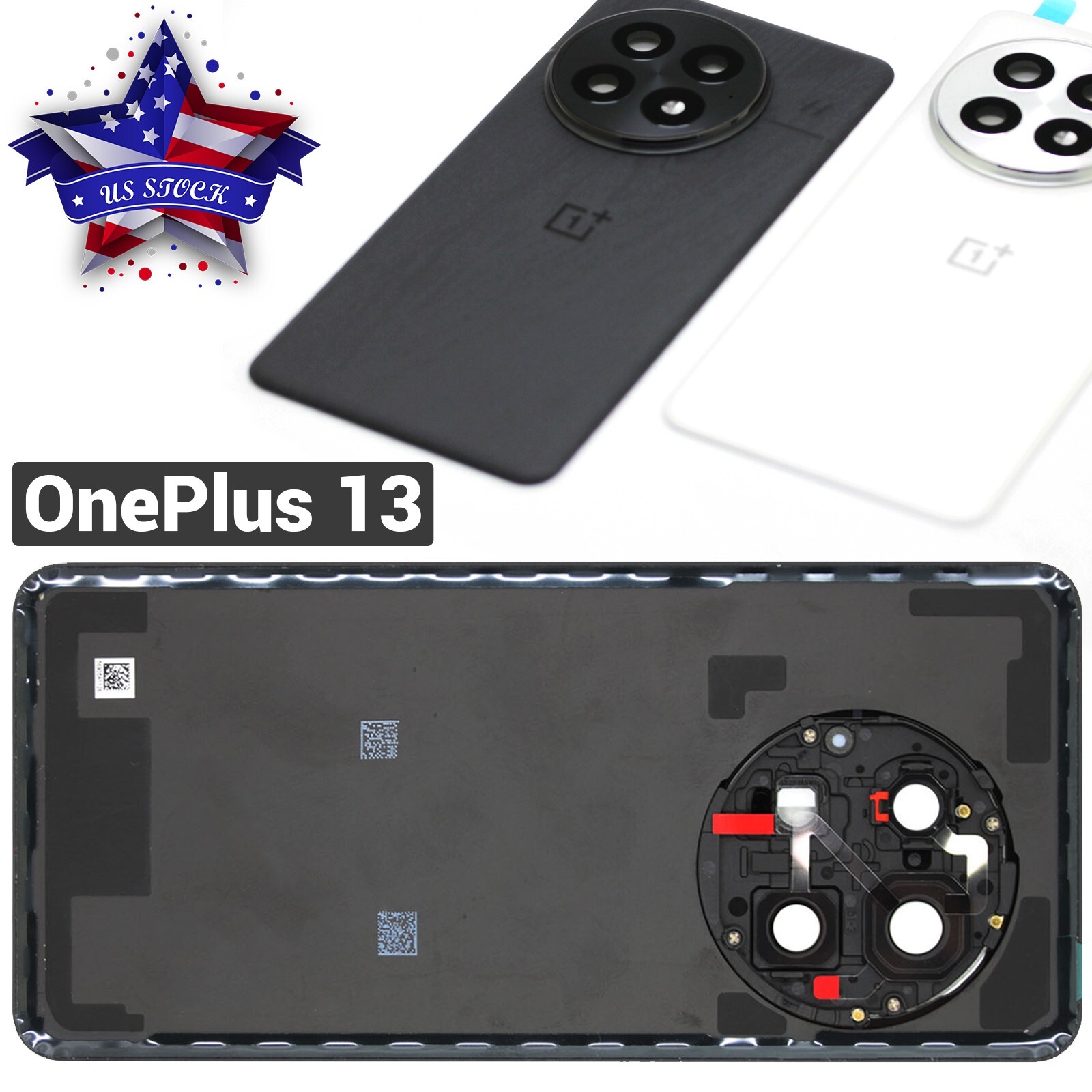 For OnePlus 13 Original Rear Back Housing Battery Cover Door Camera Lens Replace