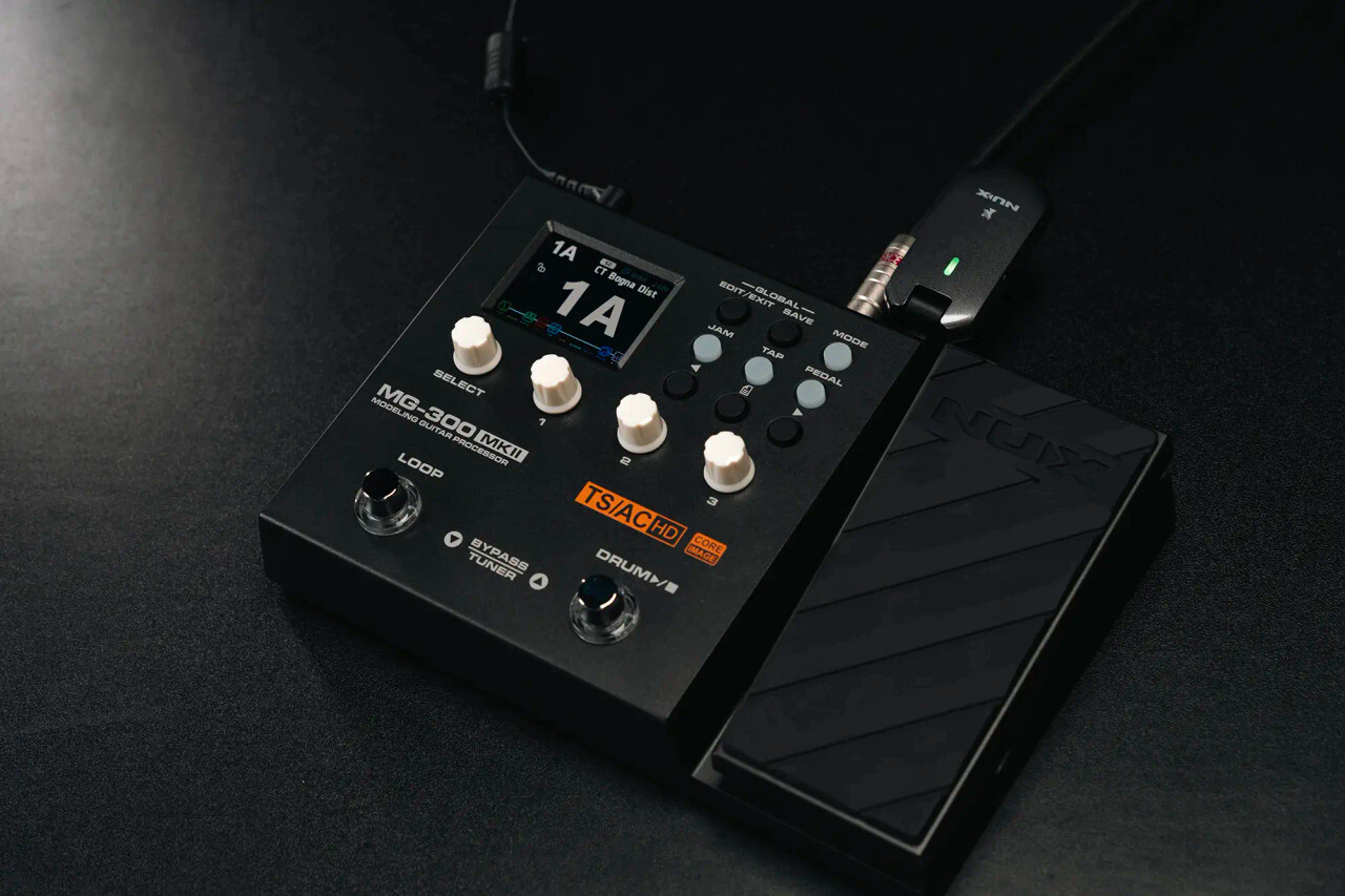 NuX MG-300 MKII Modeling Guitar Processor