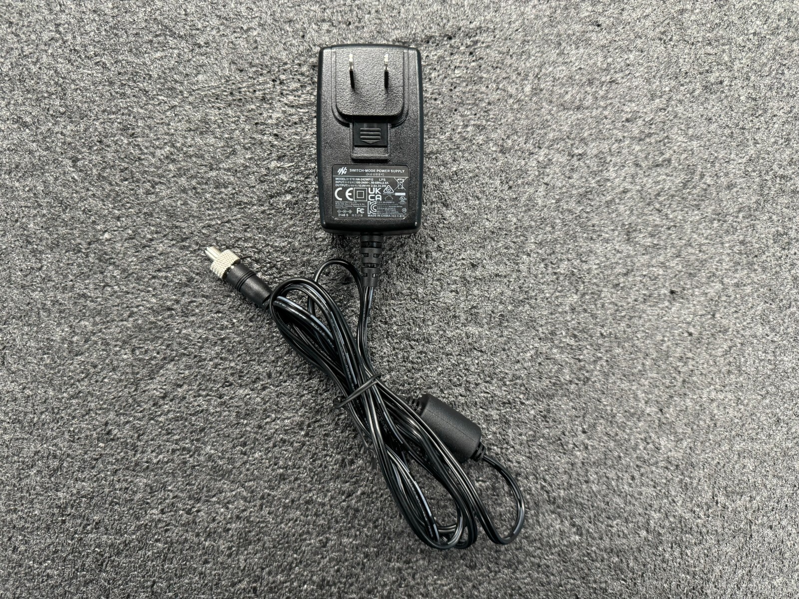 Switch-Mode Power Supply 12V (Model 6A-242WP12) 100-240V w/Screw Lock