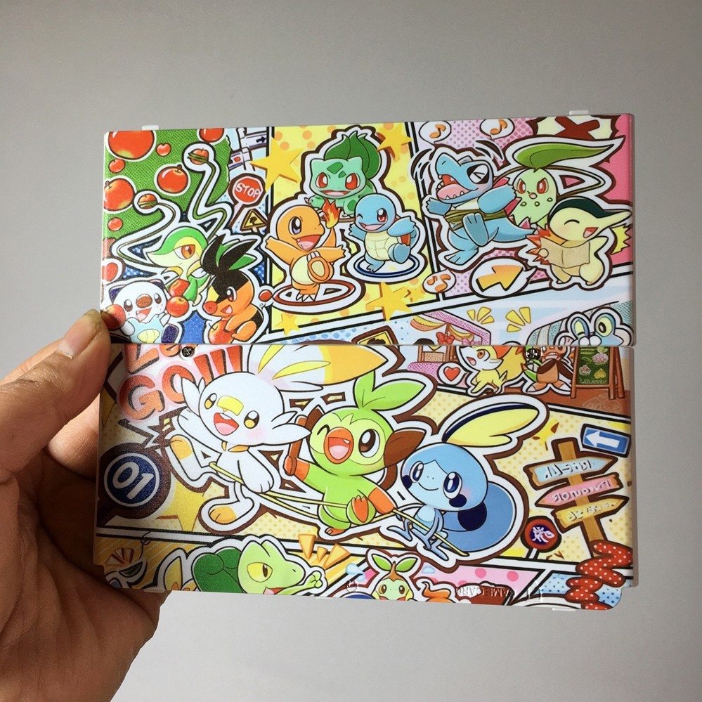 Rare Hot Pokemon Cute Cartoon Protective Replacement Shell for Nintendo New 3DS!