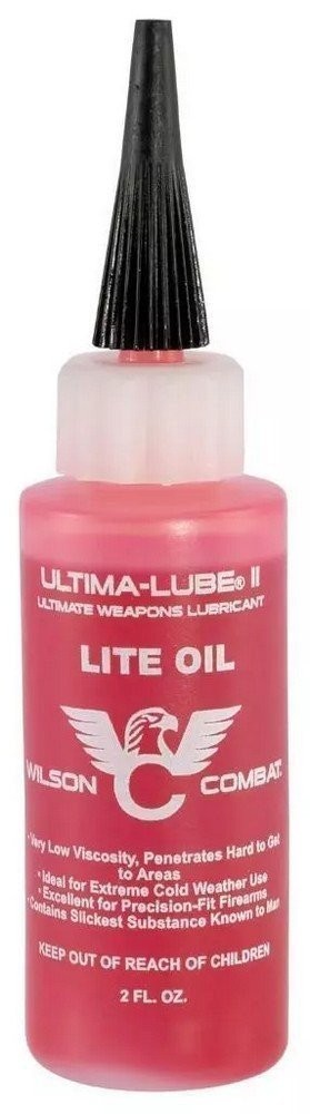 Wilson Combat Ultima-Lube Lite Oil Against Wear 2 oz Squeeze Bottle - 6212