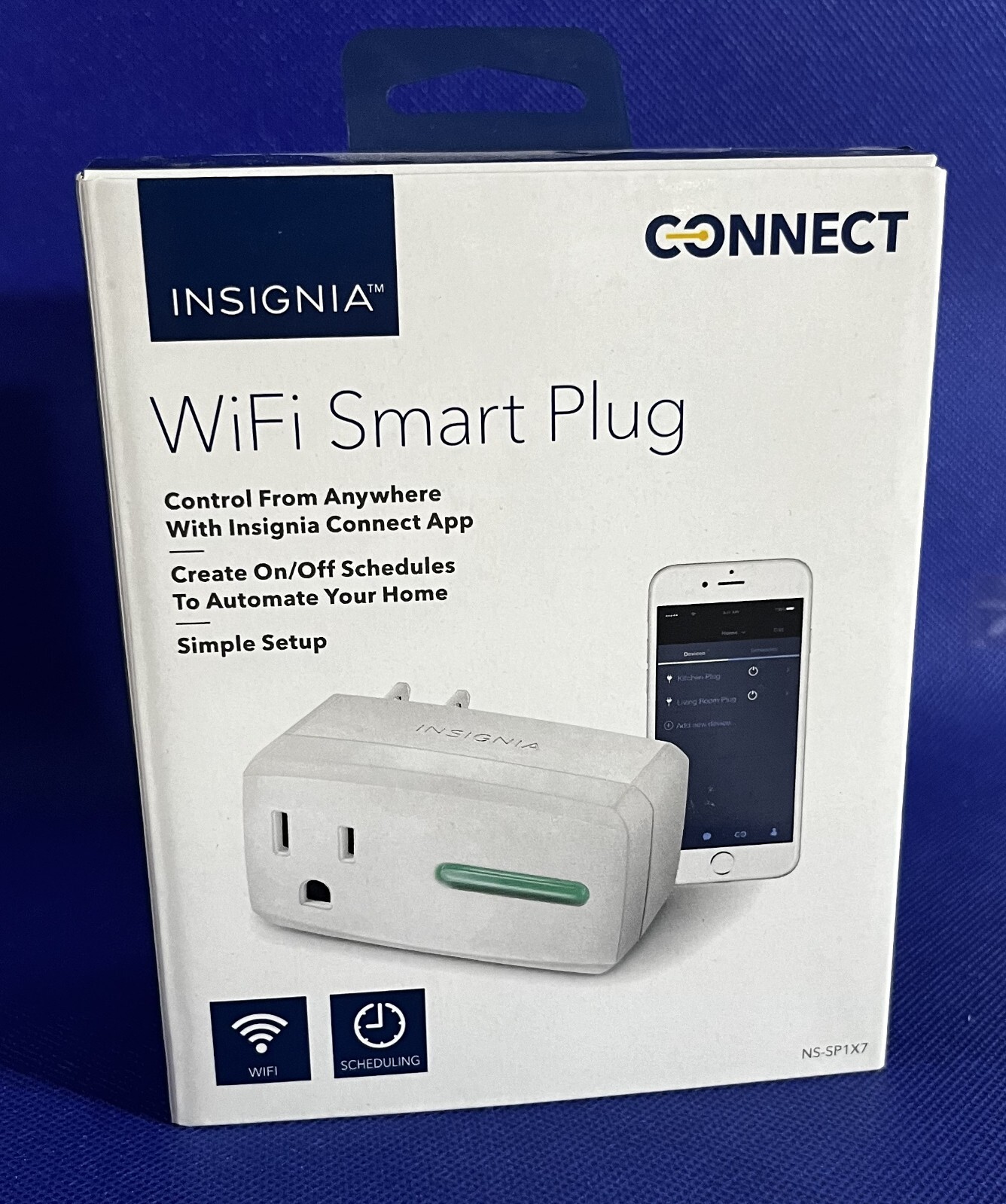 Insignia Connect Wi-Fi Smart Plug with Power Meter