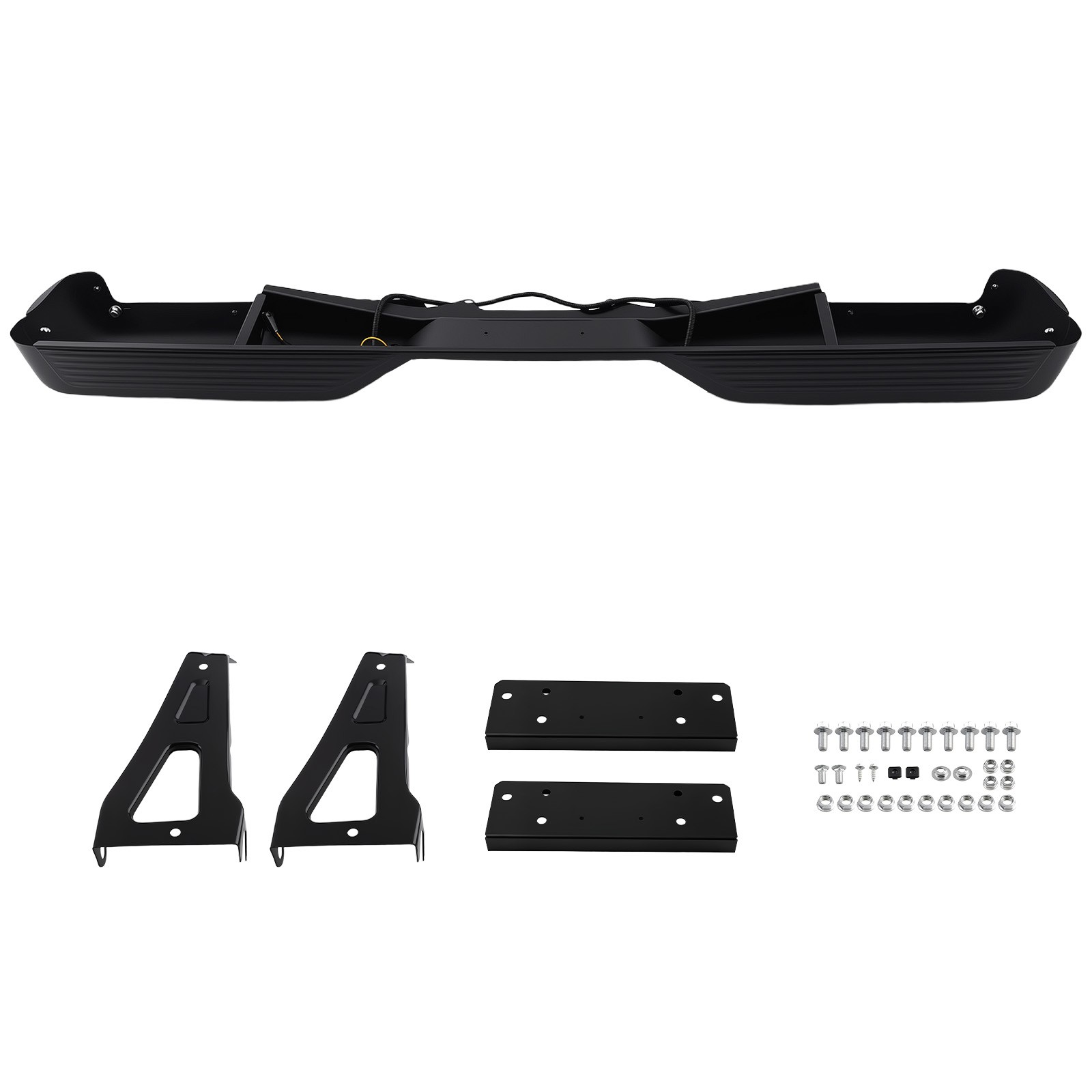 Black Steel Rear Bumper for Dodge Dakota 97-04 CH1103104 55295666AC New