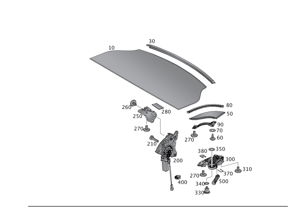 Genuine Mercedes-Benz Base 210-695-00-97