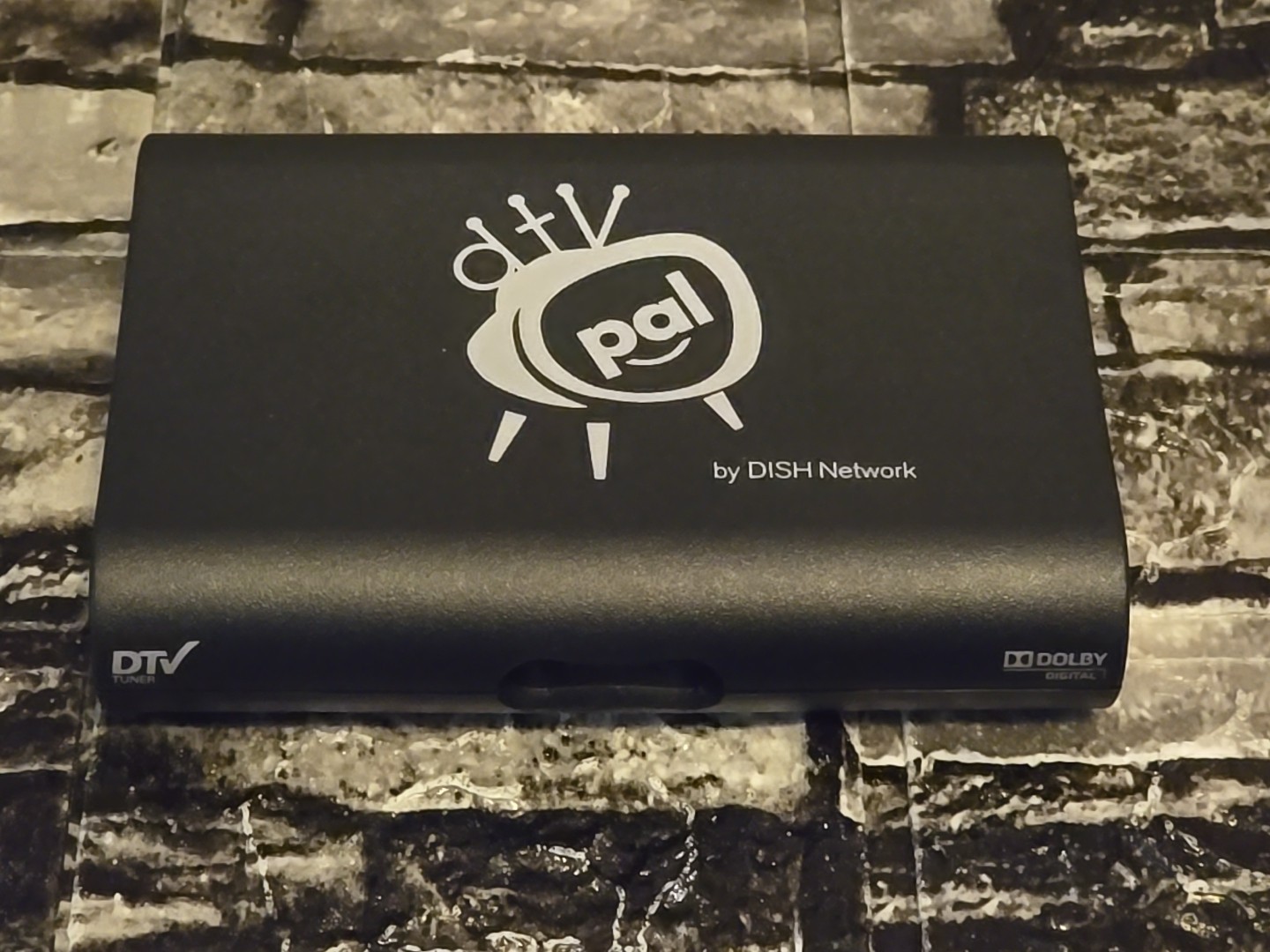 DTV DTVPAL Receiver Digital-to-Analog TV Converter Box & AC Power *No Remote*