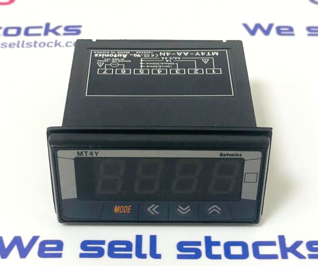AUTONICS MT4Y-AA-4N Digital Panel Meter