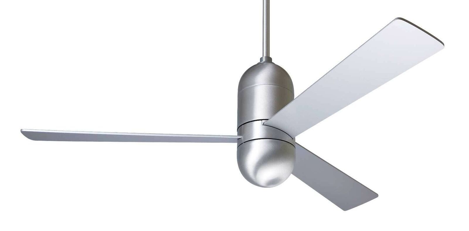 Modern Fan Company Cirrus DC Brushed Aluminum 50" Ceiling Fan with Wall Control