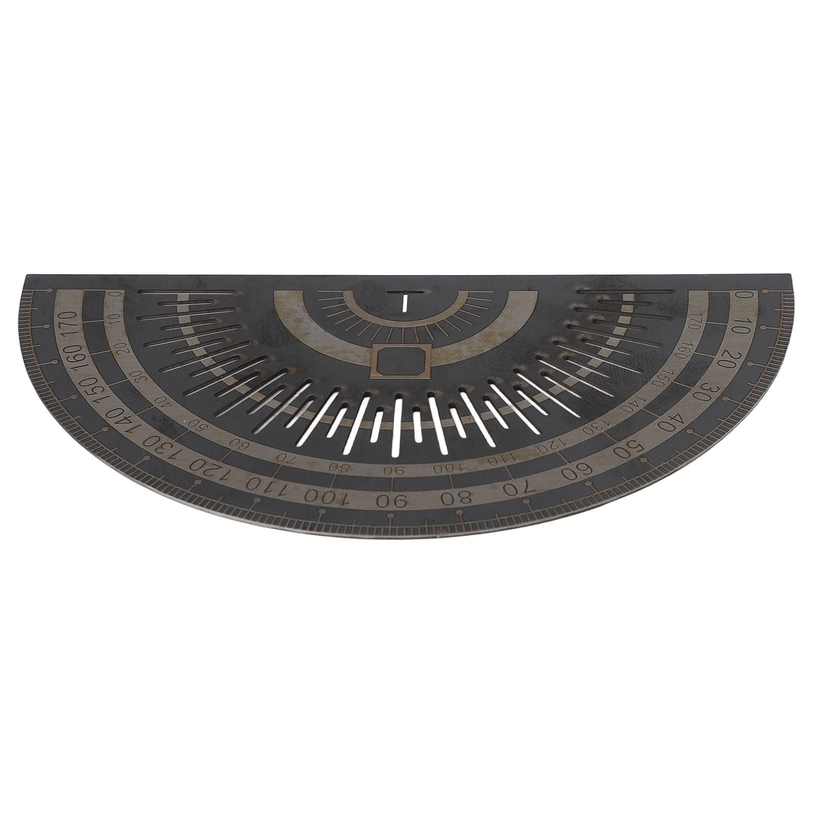 Stainless Steel Protractor for Accurate Angle Measurement in Craft Projects