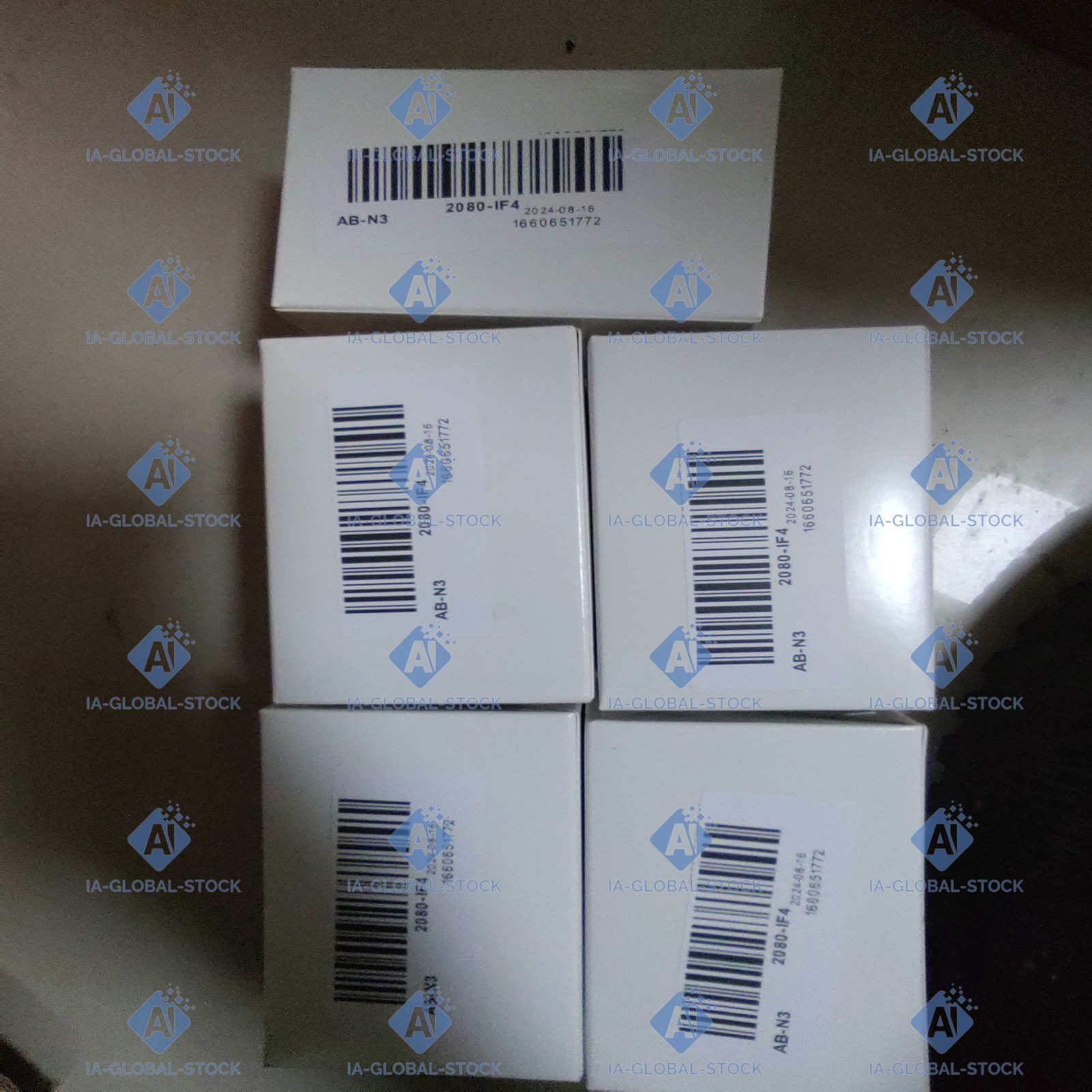 One Unit Brand New 2080-IF4 Allen-Bradley US Fee Shipping + 1 Year Warranty