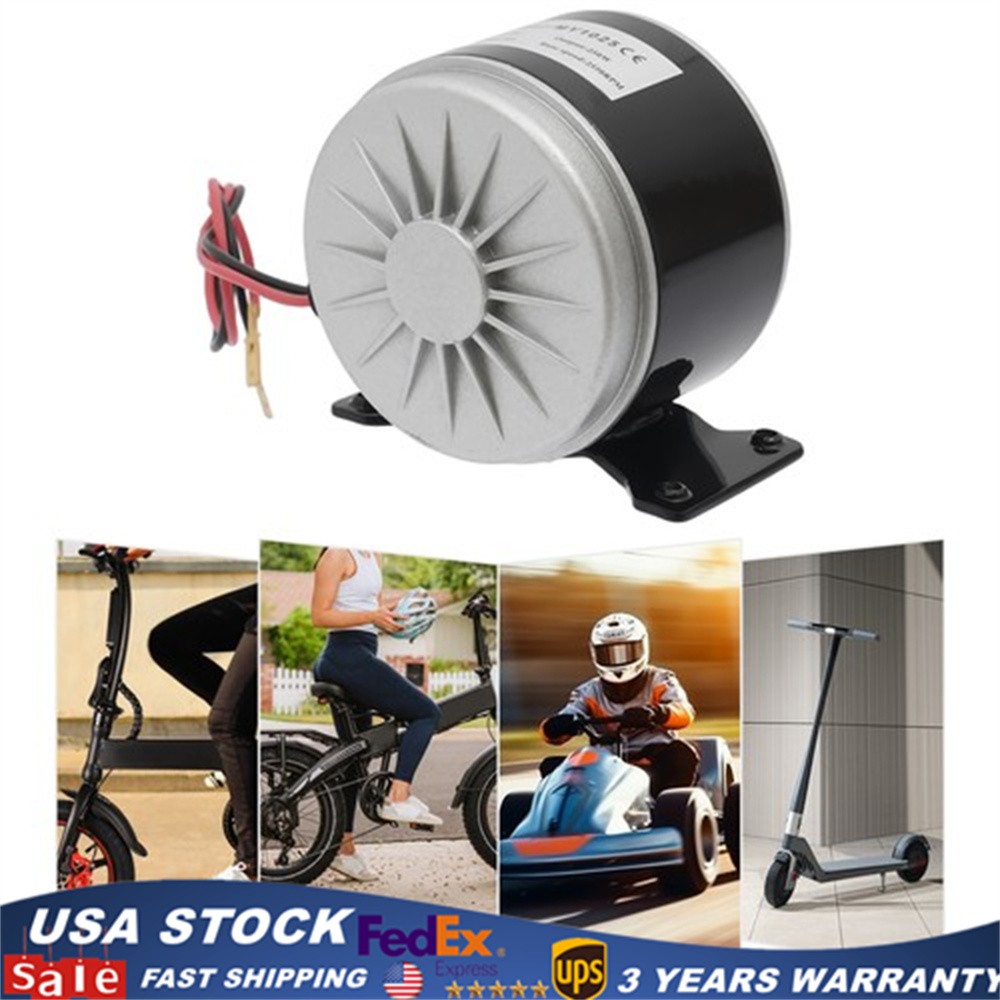 DC 24V 250W MY1016 Electric Motor Generator Permanent Magnet DC Motor