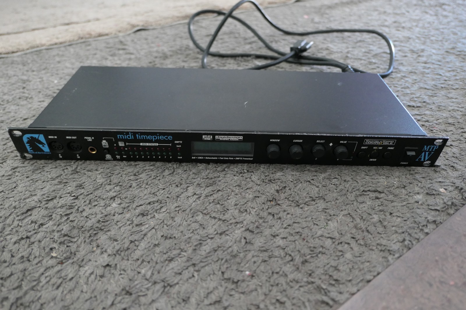 Mark of the Unicorn MTP AV Midi Timepiece DIGIDESIGN SUPER CLOCK