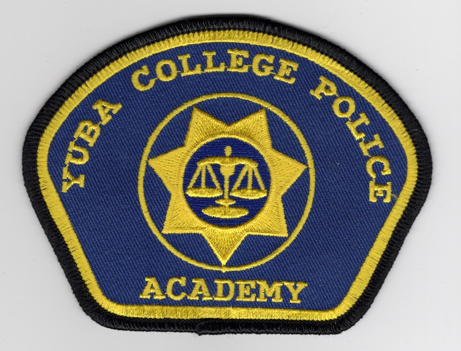 Yuba College California Police Academy Patch