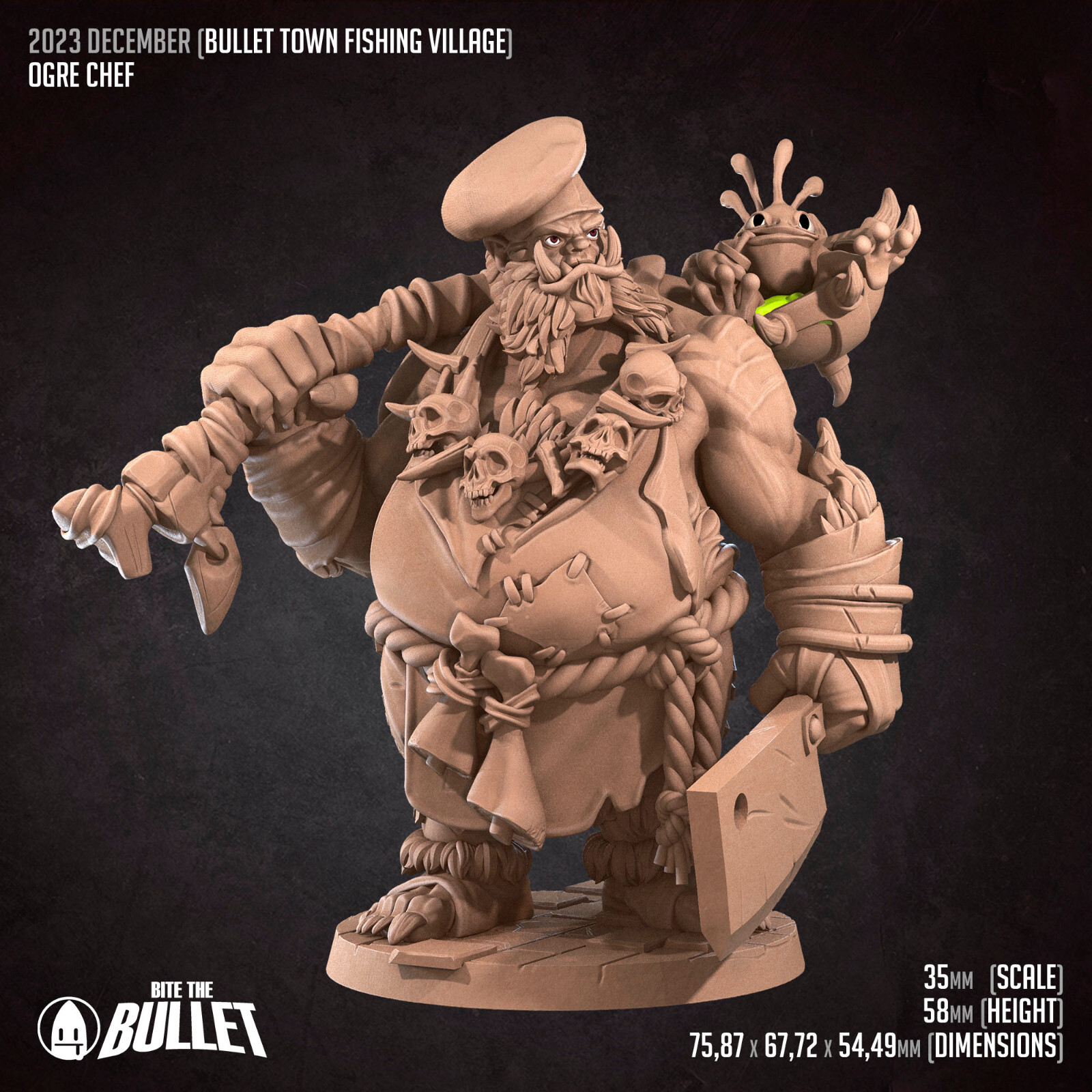 Ogre Chef - Monster - Bite the Bullet - Dungeons and Dragons