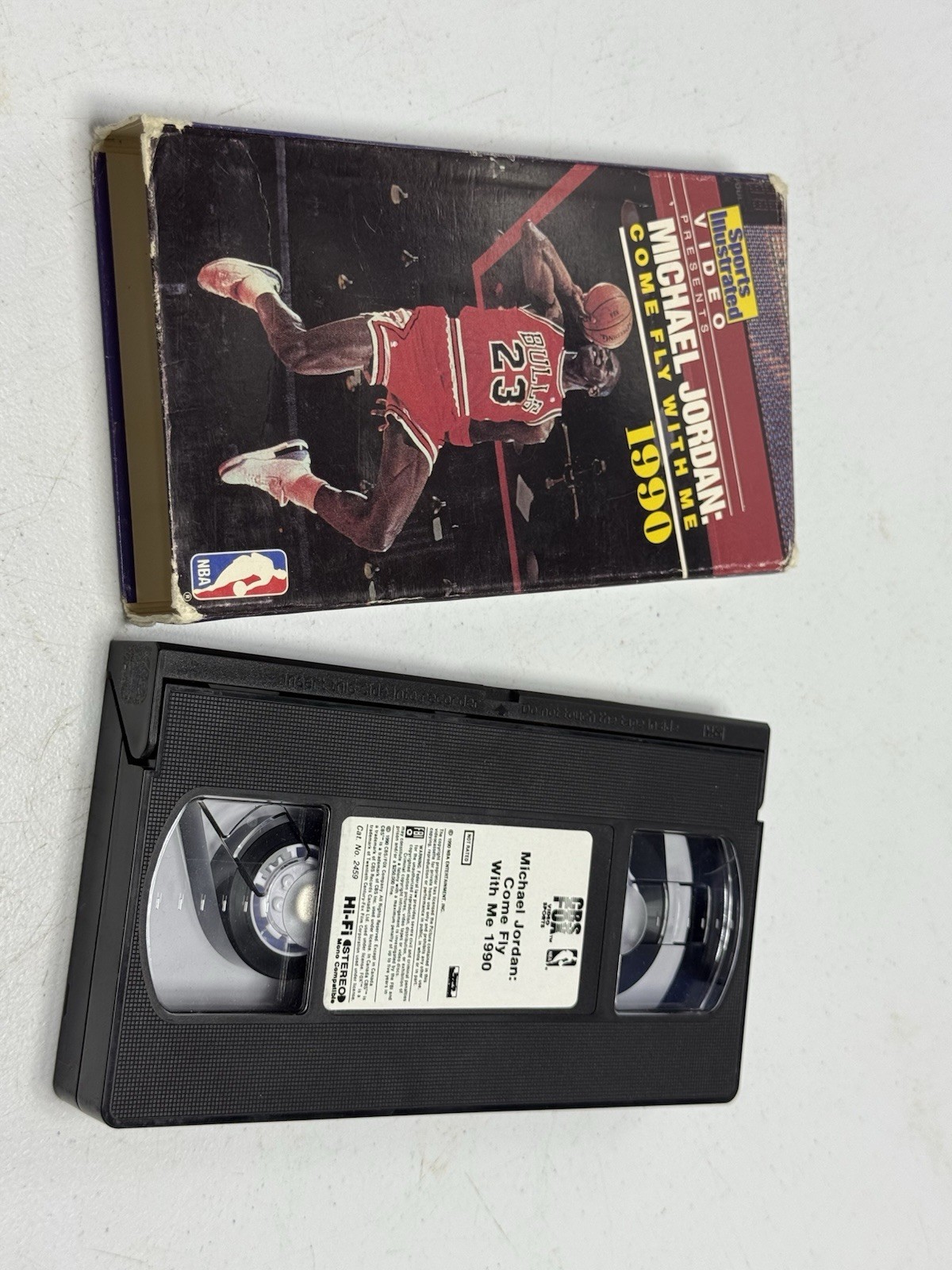 Michael Jordan: Come Fly With Me (1990) VHS Sports Illustrated Video - WORKING!