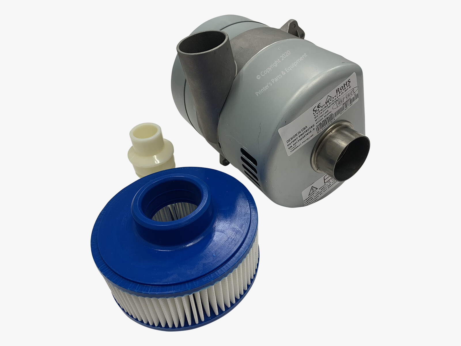 Blower for Heidelberg SM52 / SM74 117459-05 240V 40 HE-G2-179-1501