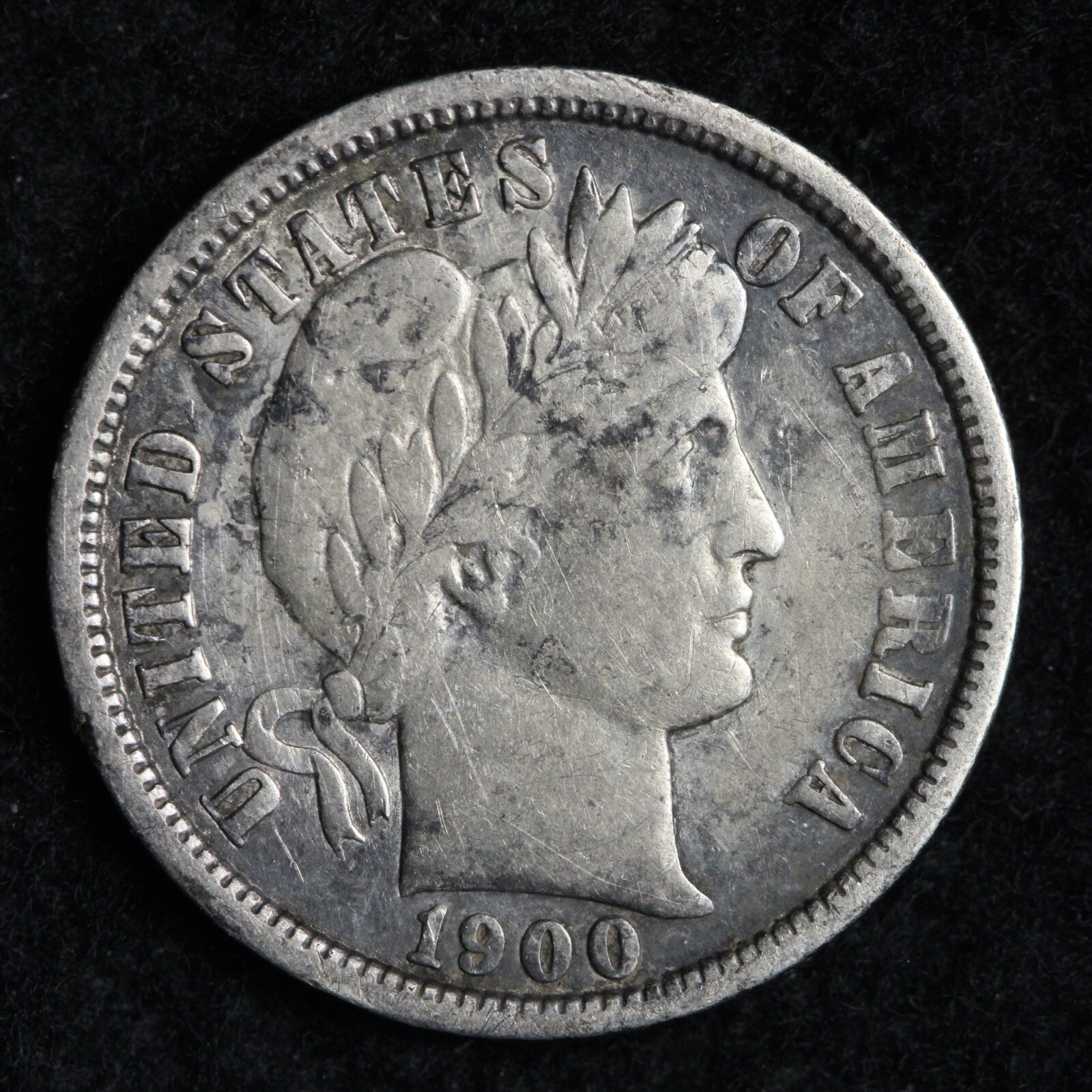 1900-O Barber Silver Dime CHOICE XF E230 JCNA