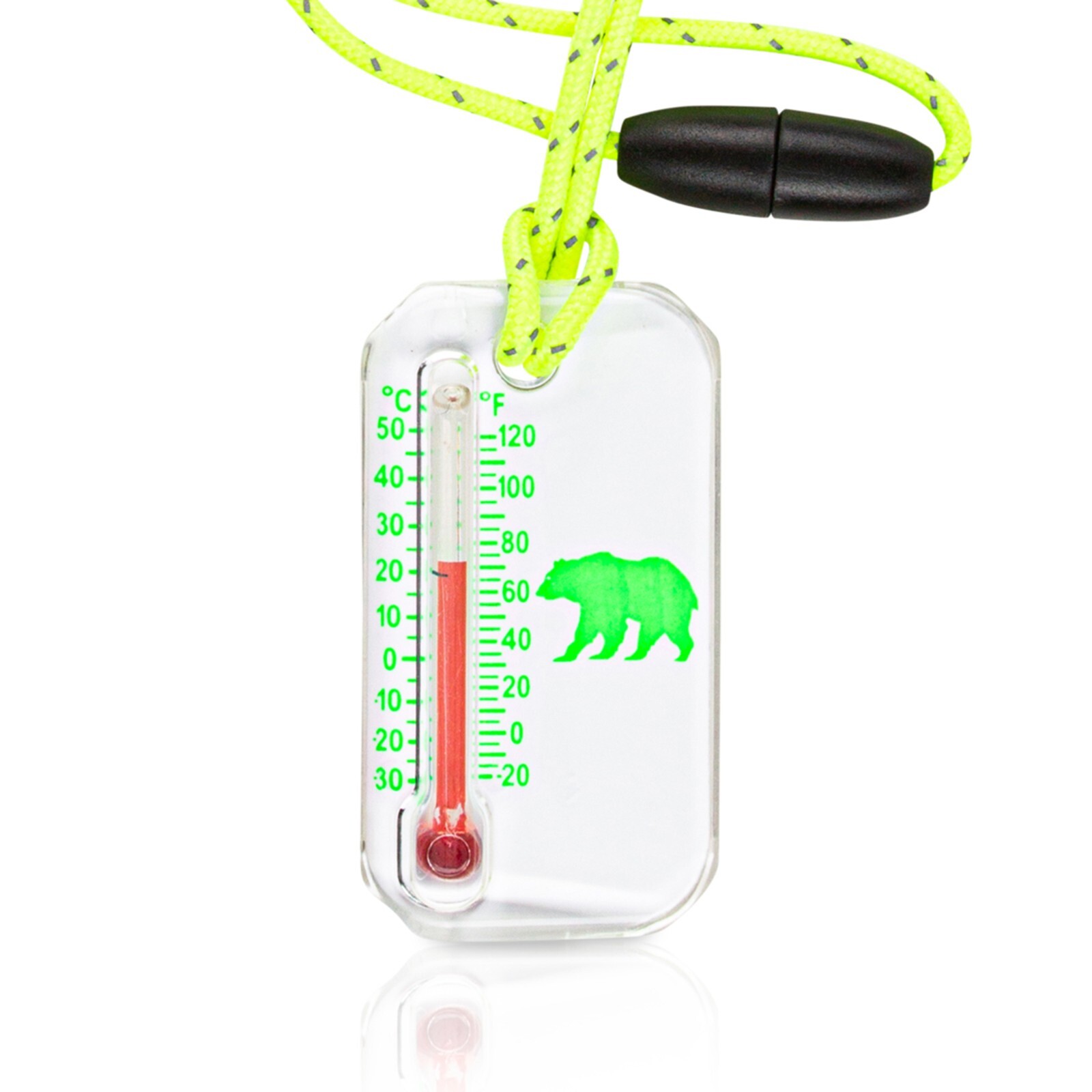 Sun Company Wildlife Zip-o-gage - Outdoor Thermometer for Kids with UV Exposure