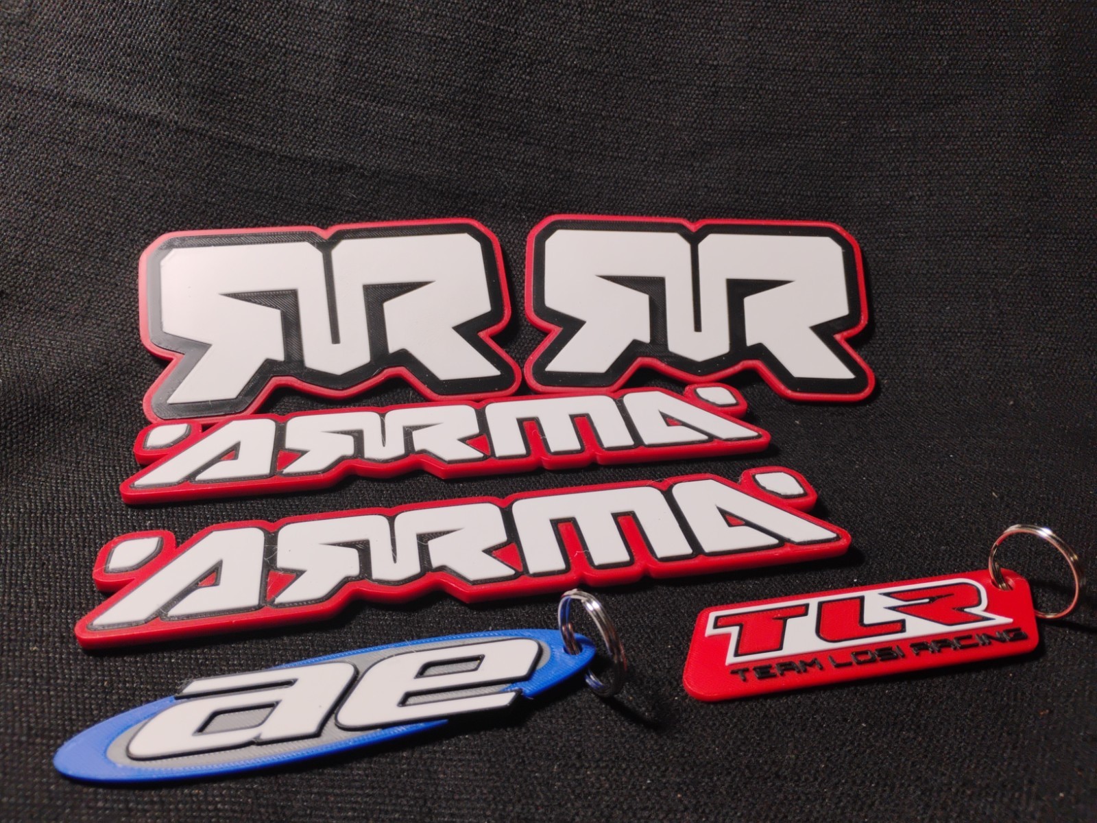 ARRMA RC HARD COLLECTIBLE CAR DECAL BODY CUSTOM - Magnet, Key Chains, Plaque