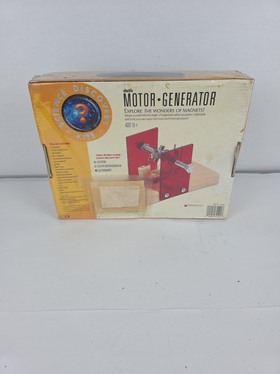 NEW Science Discovery DOWLING MAGNETS Electric Motor Generator Kit 731101  STEM