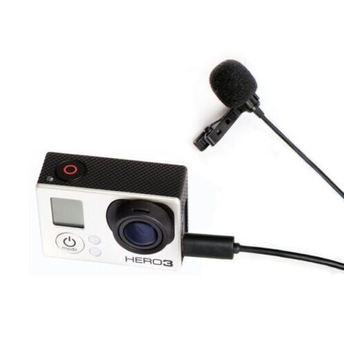 Wire Microphone Clip for GoPro Hero 3/3+/4