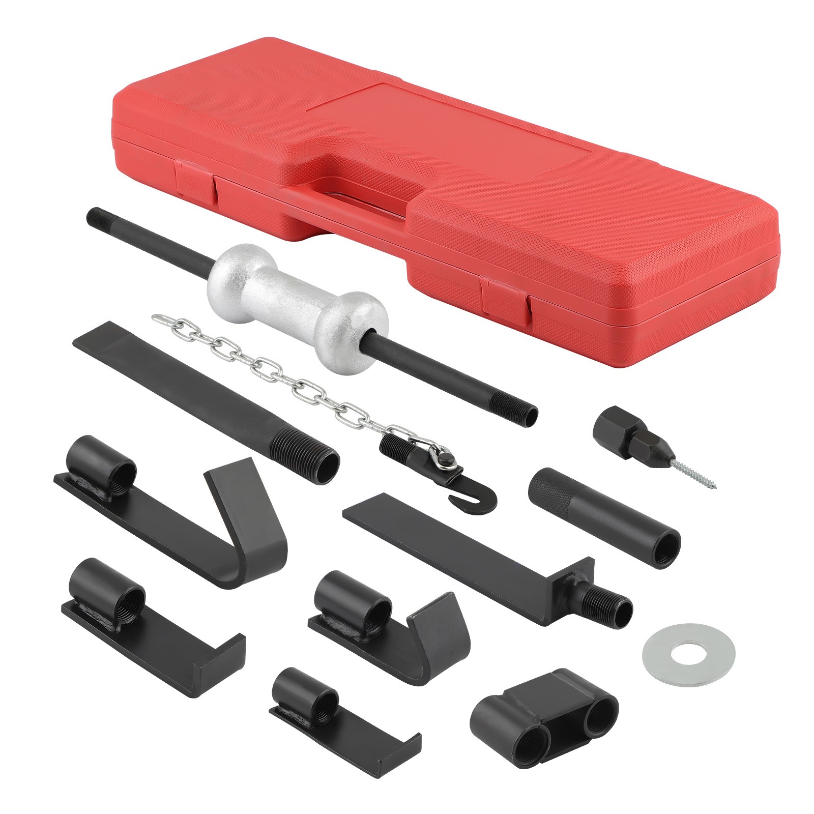 Slide Hammer Dent Puller 13LBS Auto Body Repair Bearing Removal Tool Set US