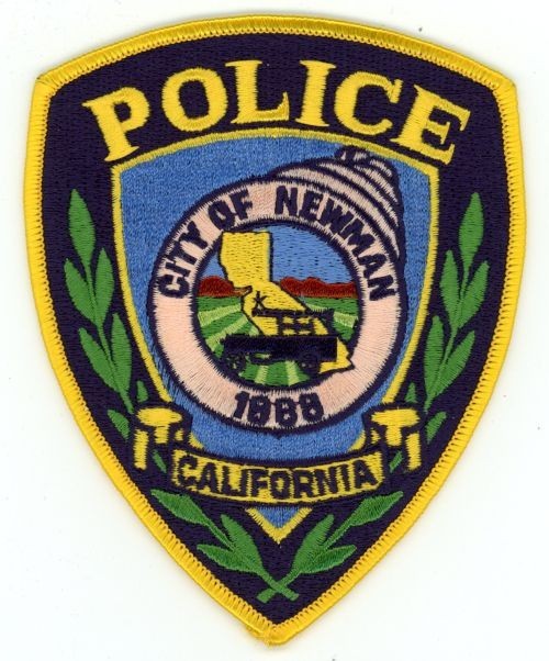 CALIFORNIA CA NEWMAN POLICE NICE SHOULDER PATCH SHERIFF