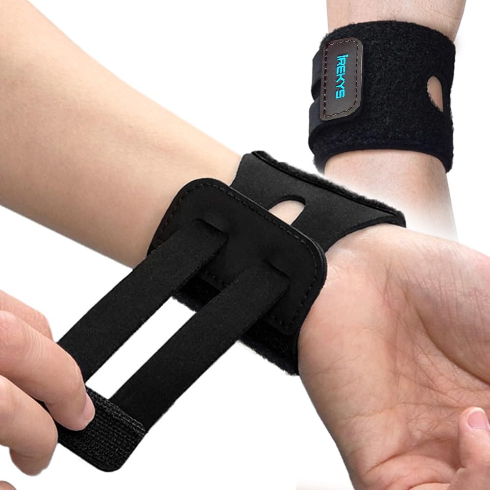 Closed-Loop Neoprene Wrist Wrap – Lightweight, Breathable Compression for Dai...