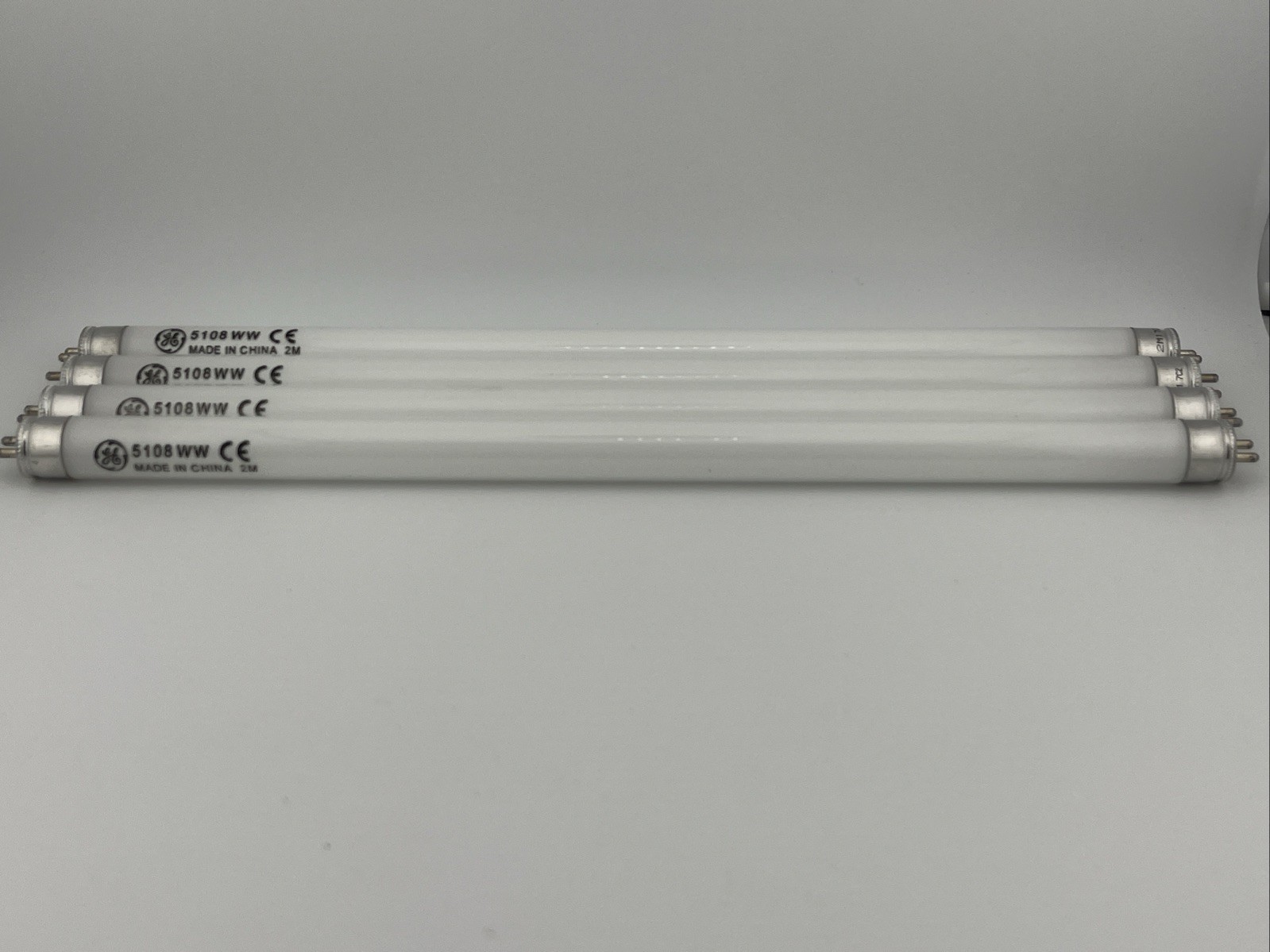 4 Pack GE F8T5 WW T5 8W Warm White 12” Bulbs