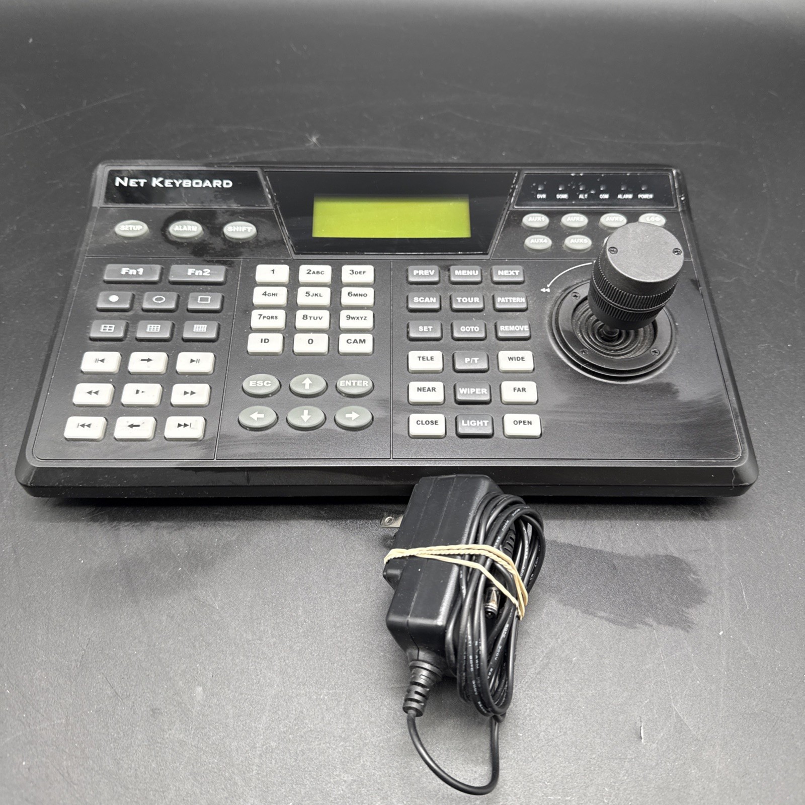 Net Key Board Controller Model KB210 For Surveillance Systems-W/Adapter