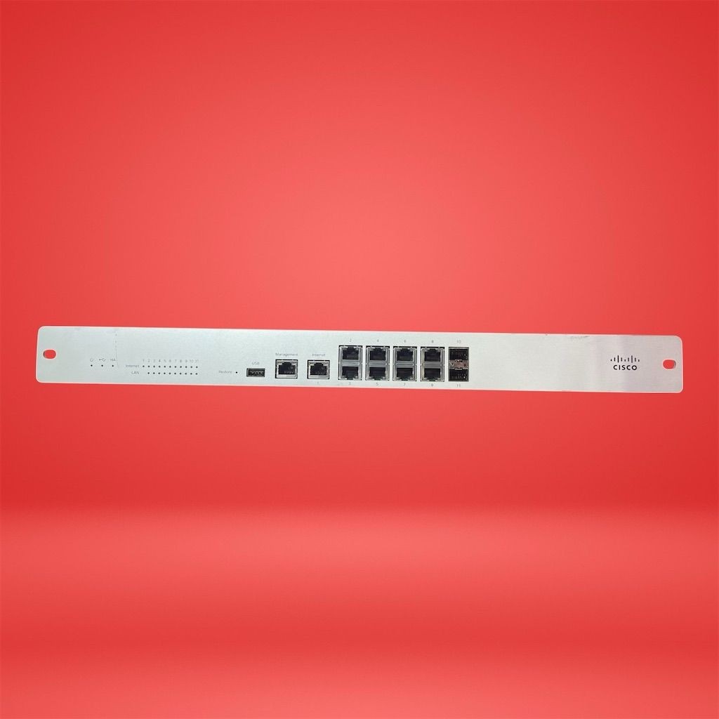 Cisco Meraki MX100 Security Appliance Cloud-Managed Firewall 600-30010