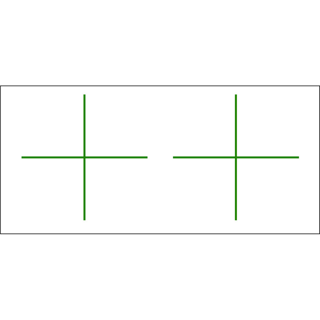 Gunstar Standard Crosshair Green