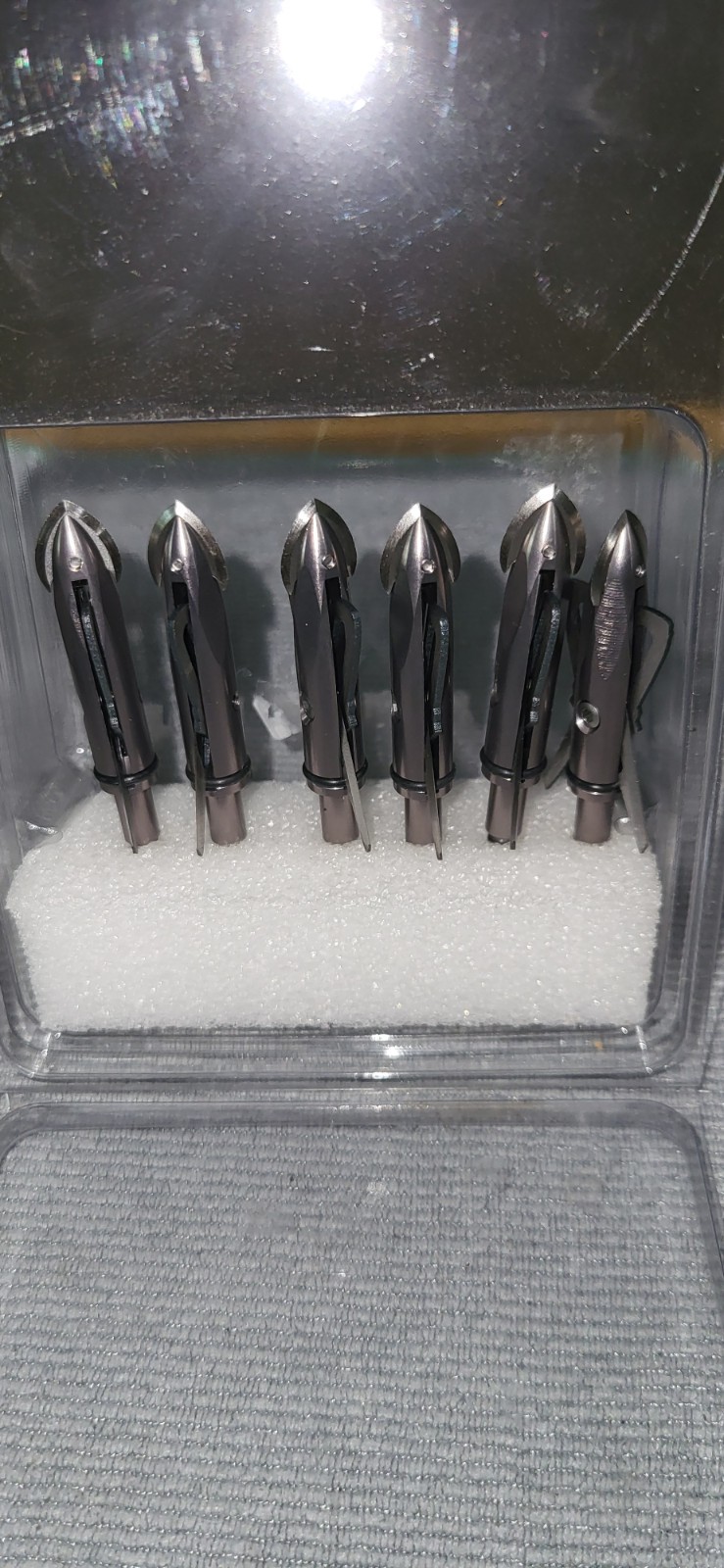 Archery Broadhead RAGE 2 Blade Evolution 2"Cut-On-Contact Chisel Tip 6 Pack New