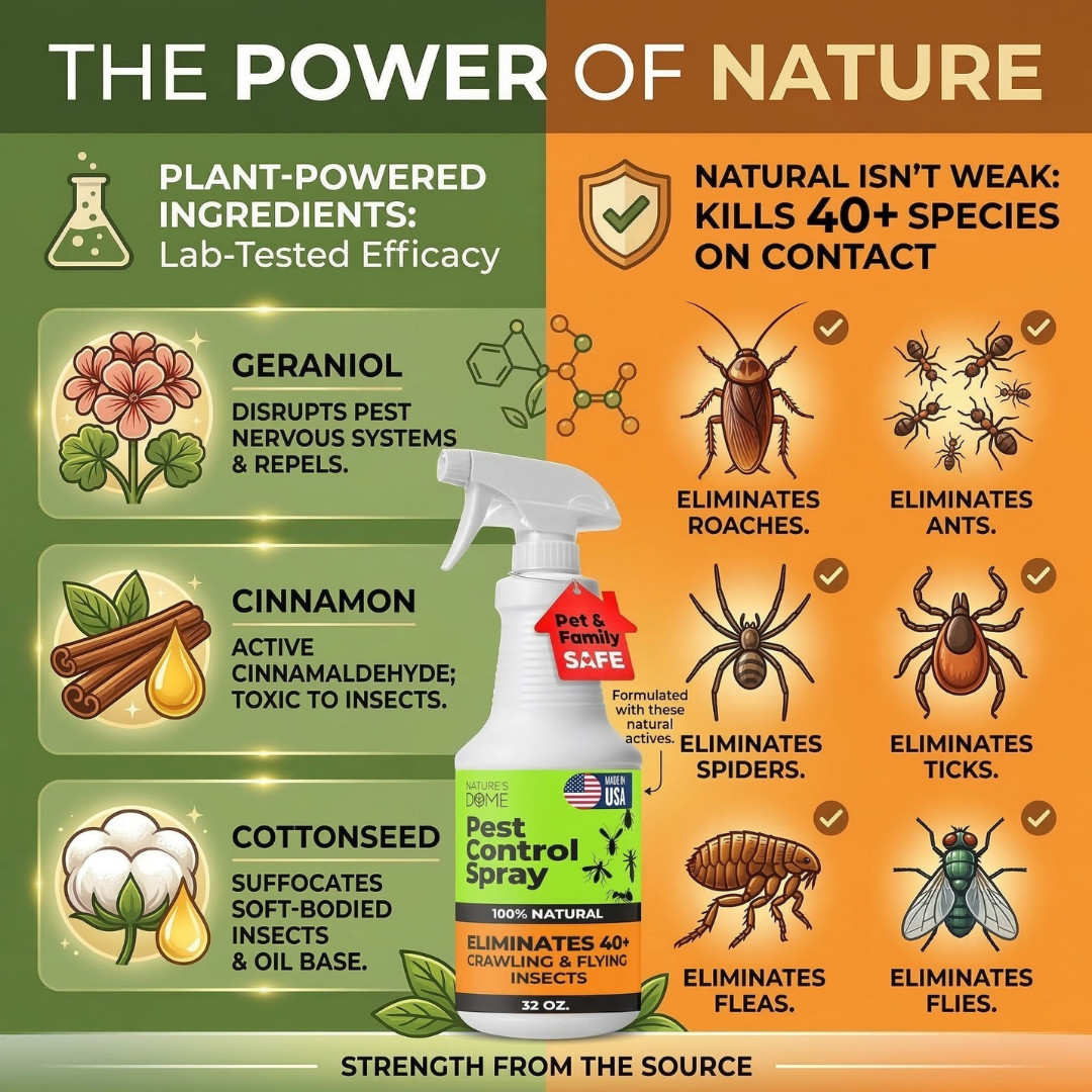 Nature’s Dome Pest Control Spray – 32 oz