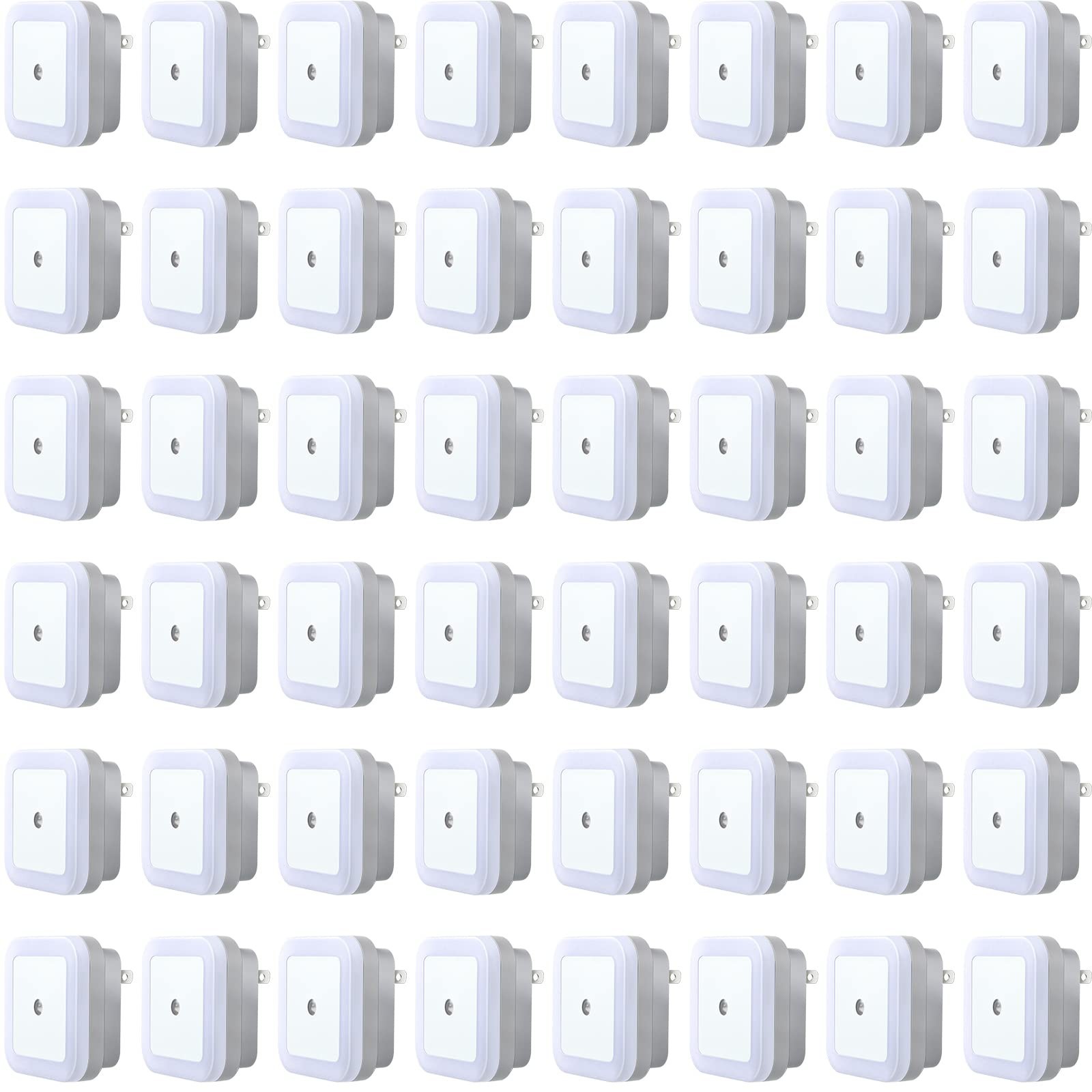Tuanse 48 Pack LED Night Lights Plug into Wall Smart Sensor Sensor Automatic ...
