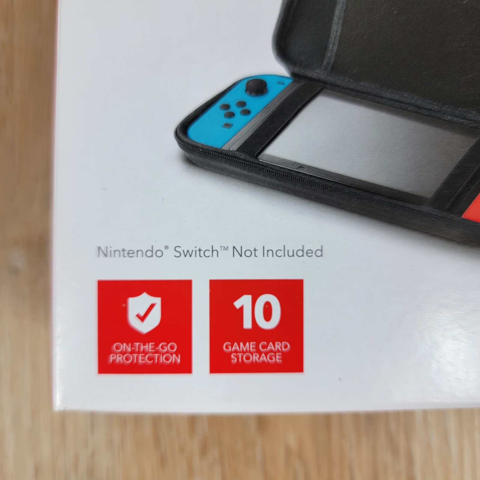Insignia Go Case Hard Shell Black NS-GNSGOC218 For Nintendo Switch Console