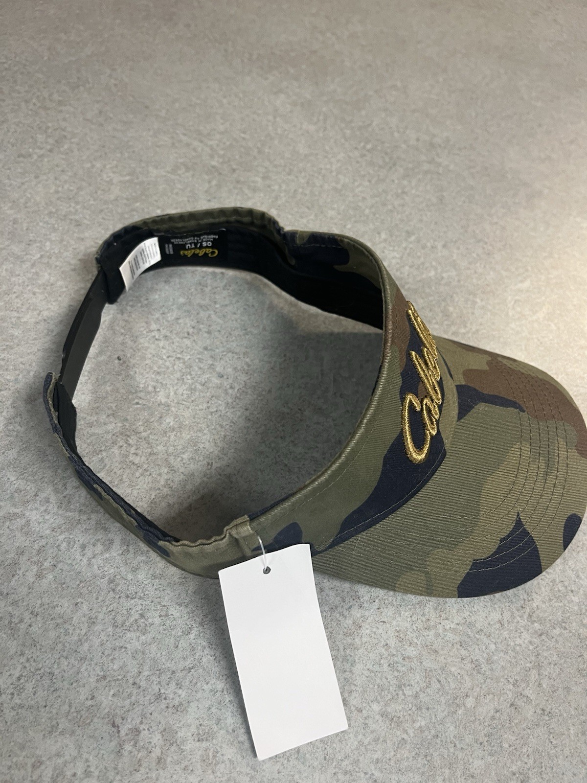 Cabela's Camouflage StrapbackAdjustable visor BNWT