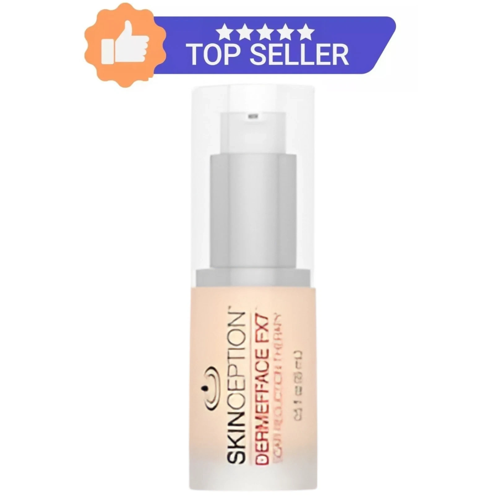 Skinception Dermefface FX7 Scar Reduction Cream – 2 Pack for Acne & Surgery