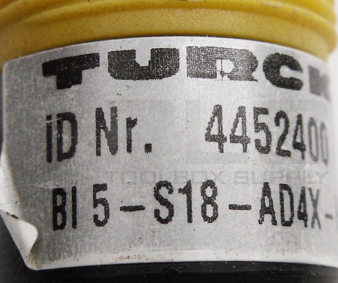 TURCK BI5-S18-AD4X-H1141 INDUCTIVE SENSOR 4452400