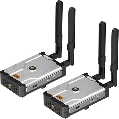 Wireless HDMI Transmitter and Receiver, 1640Ft/50M,Wireless Extender Sliver